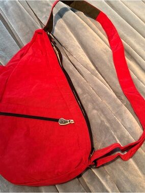 Ameribag Red Sling Shoulder Bag